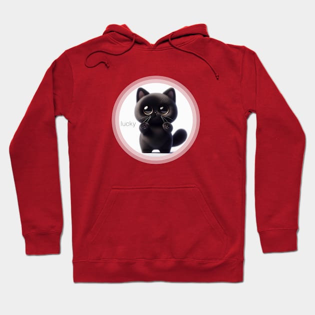 Lucky. Hoodie by Beta Volantis